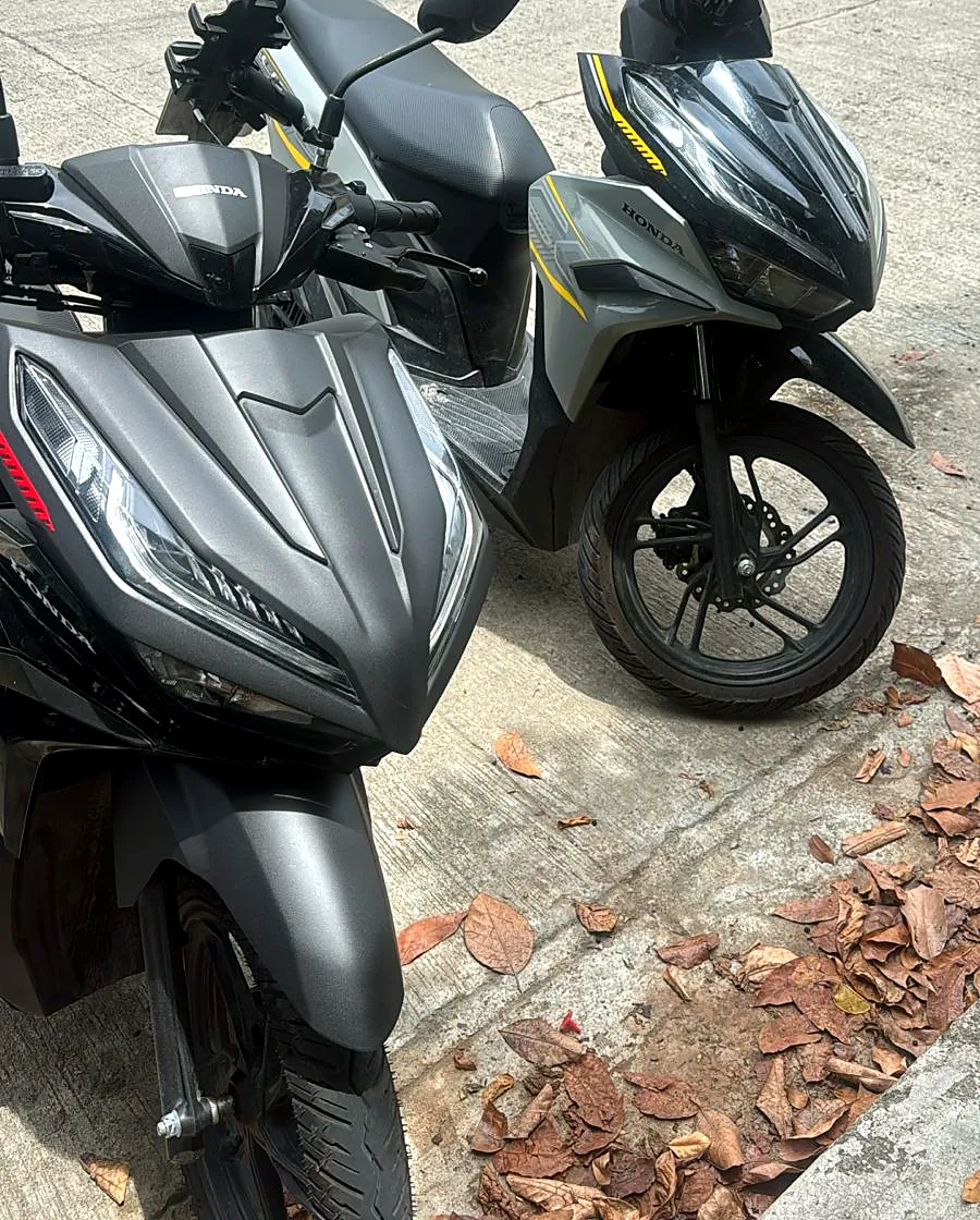 2025 Honda Click 125 rental scooter in Cebu, matte black